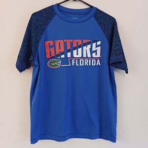 Florida Gators Logo Shirt -ProEdge Men's Women's College Jersey, Blue/Orange